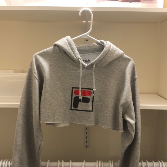 Crop hoodie Fila, small, good quality - Picture 1 of 1